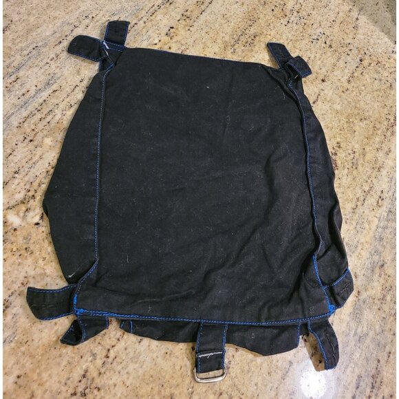 Illig Y2K Rave Cargo Breakaway Pocket Black Blue - Picture 6 of 9